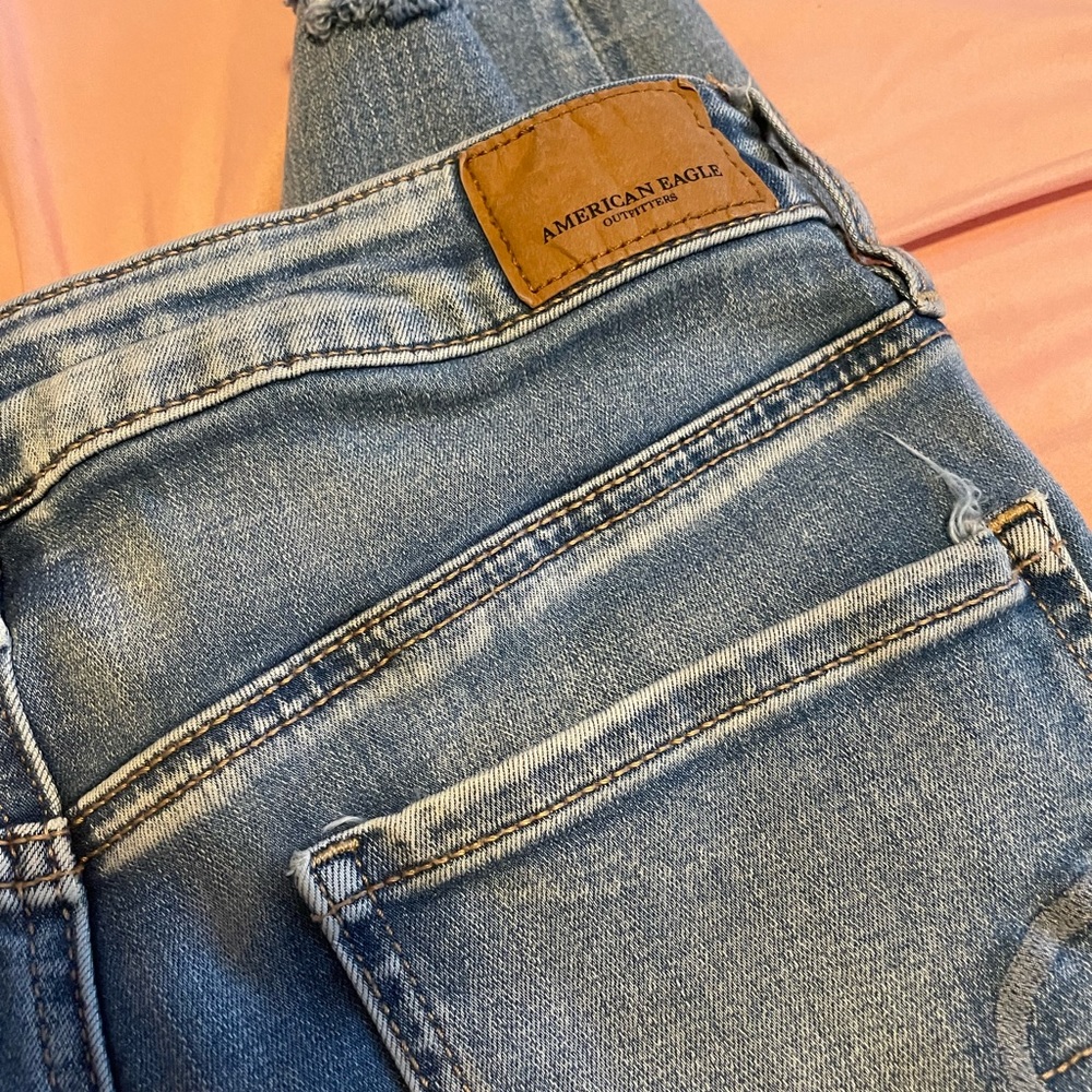 American Eagle Distressed Skinny Jeans